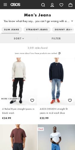 Mobile page screenshot