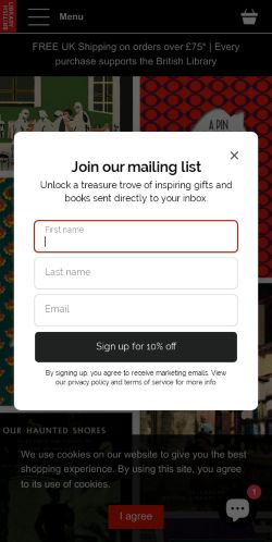 Mobile page screenshot