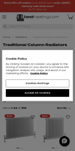 Mobile page screenshot