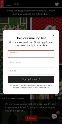Mobile page screenshot