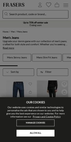 Mobile page screenshot