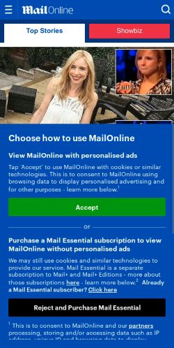 Mobile page screenshot