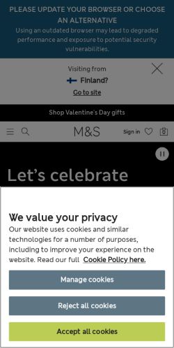 Mobile page screenshot