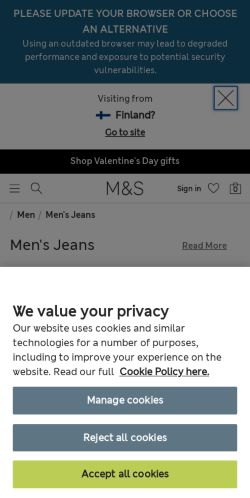 Mobile page screenshot