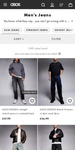 Mobile page screenshot