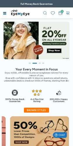 Mobile page screenshot