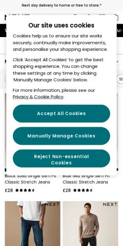 Mobile page screenshot