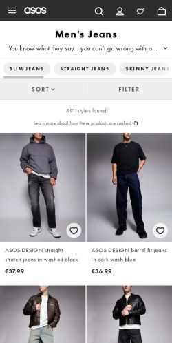 Mobile page screenshot