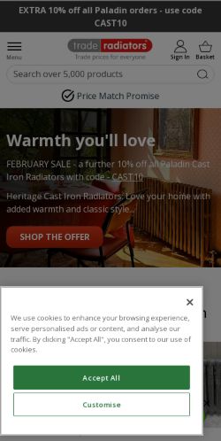 Mobile page screenshot