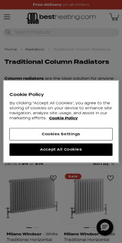 Mobile page screenshot