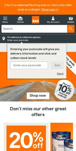 Mobile page screenshot