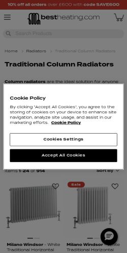 Mobile page screenshot