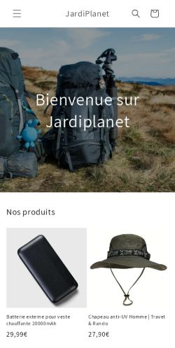 Mobile page screenshot