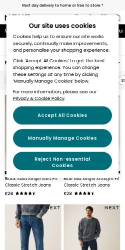 Mobile page screenshot