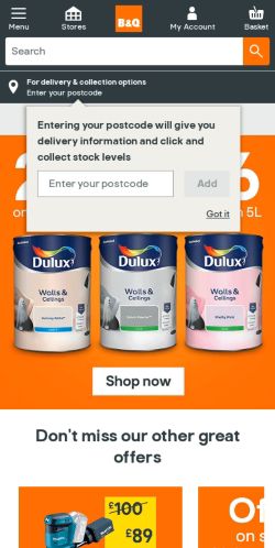 Mobile page screenshot