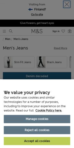 Mobile page screenshot