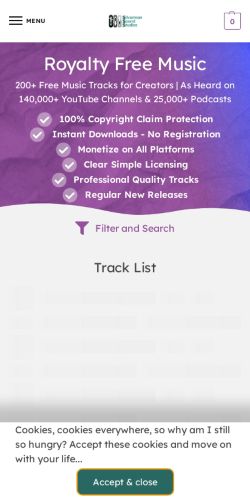 Mobile page screenshot