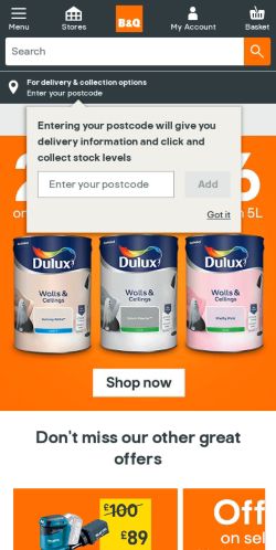 Mobile page screenshot