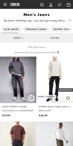 Mobile page screenshot