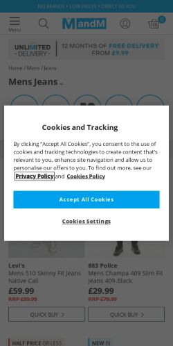 Mobile page screenshot