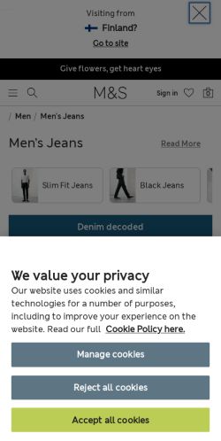 Mobile page screenshot