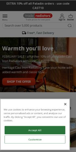 Mobile page screenshot