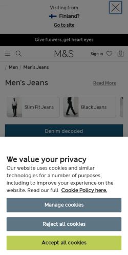 Mobile page screenshot