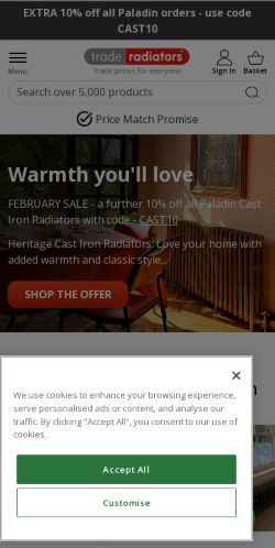 Mobile page screenshot