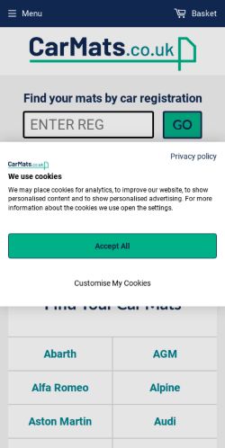 Mobile page screenshot