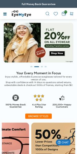 Mobile page screenshot