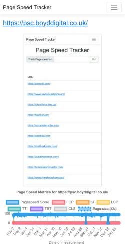 Mobile page screenshot