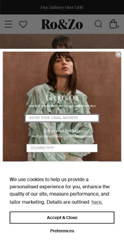 Mobile page screenshot