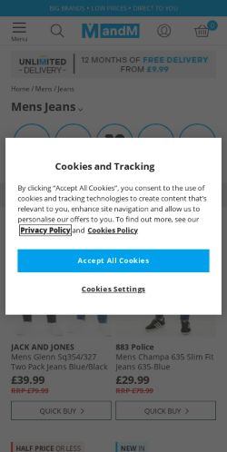 Mobile page screenshot
