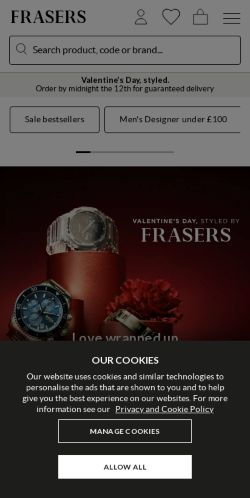 Mobile page screenshot