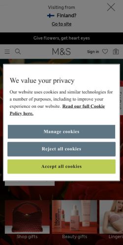 Mobile page screenshot