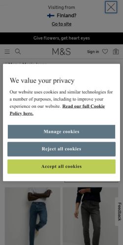 Mobile page screenshot