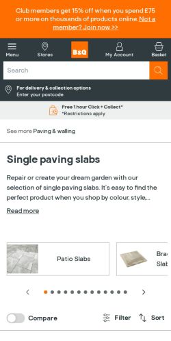 Mobile page screenshot