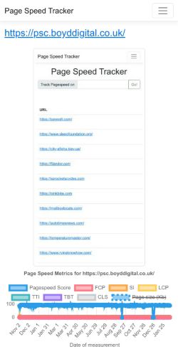 Mobile page screenshot