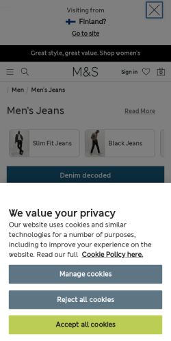 Mobile page screenshot