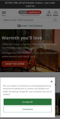 Mobile page screenshot