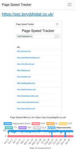 Mobile page screenshot