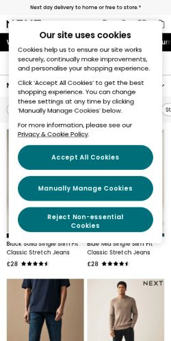 Mobile page screenshot