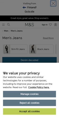 Mobile page screenshot