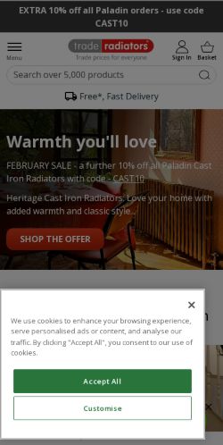 Mobile page screenshot