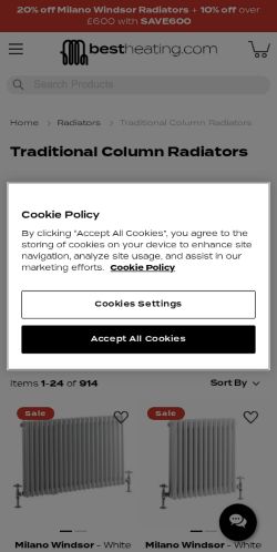 Mobile page screenshot