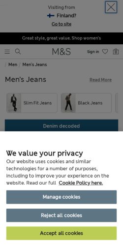 Mobile page screenshot