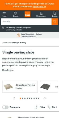 Mobile page screenshot