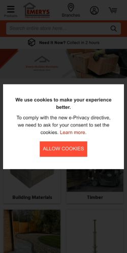 Mobile page screenshot