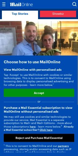 Mobile page screenshot