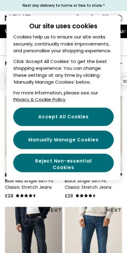 Mobile page screenshot